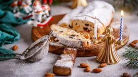 Рождественский штоллен: как правильно его готовить и хранить