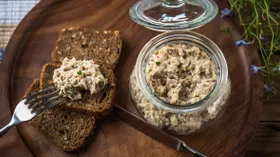 Грибная икра с орехами