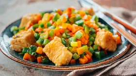 Рецепты с овощами, мукой пшеничной и бобовыми