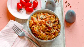 Рецепты для постного меню с томатами и шампиньонами