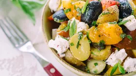 Рецепты с уксусом, картофелем и оливками