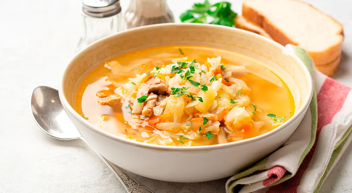 Щи из молодой капусты на любой вкус