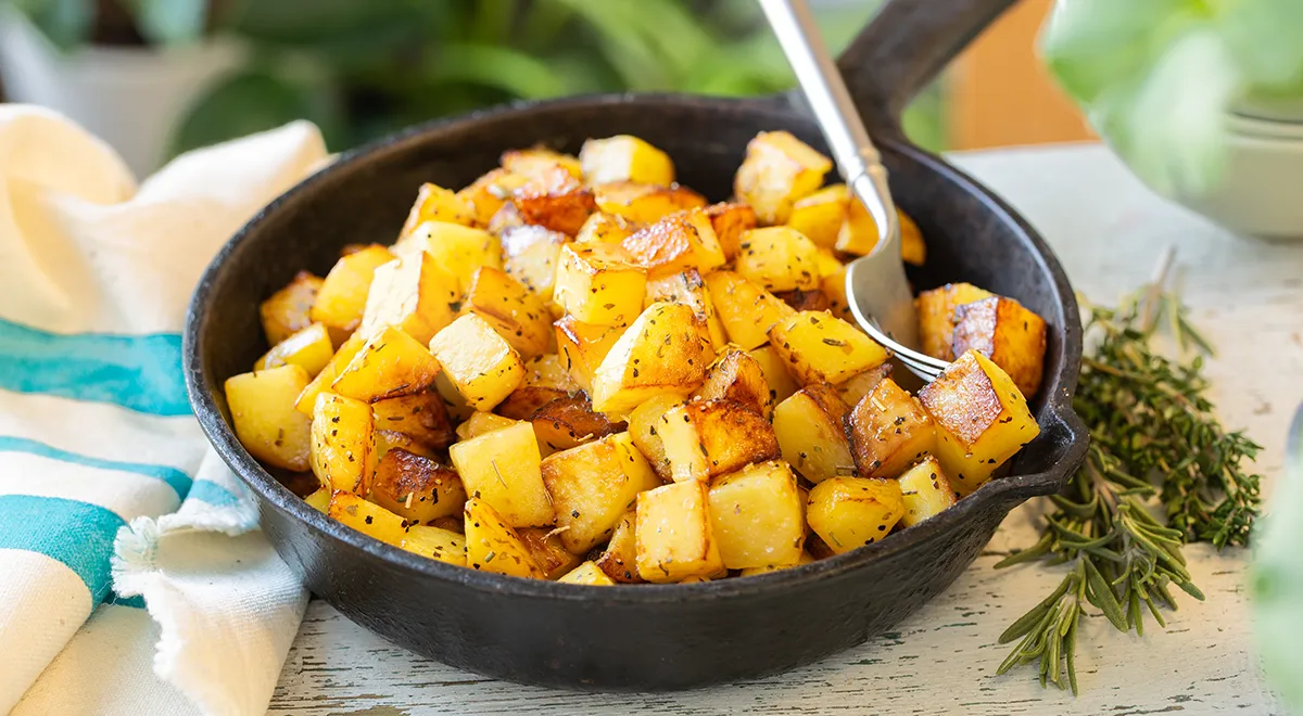 Рецепт жареной картошки на топленом масле