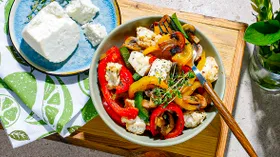 Рецепты с молочной продукцией, мягкими сырами и шампиньонами