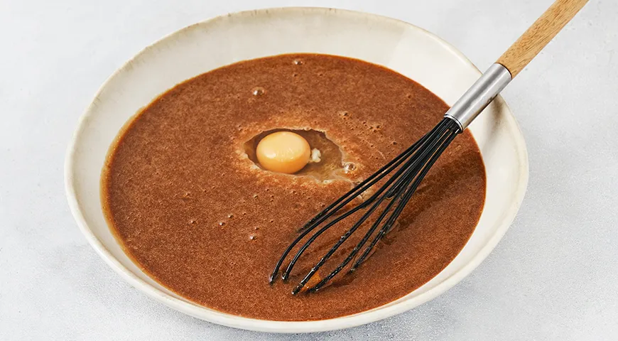 Шоколадно-кокосовые брауни