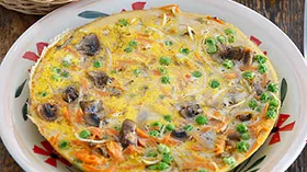 Рецепты с грибами, яйцом куриным и бобовыми