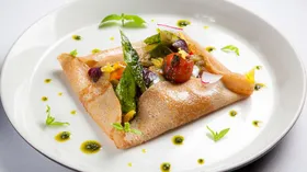 Рецепты с маслом растительным, мукой и черри