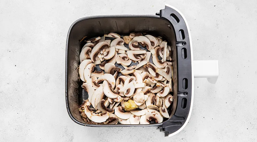 Бефстроганов в аэрогриле