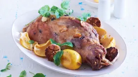 Рецепты с чесноком, фруктами и бараниной