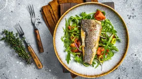 Запеченный голец в духовке