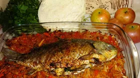 Рецепты с рыбой, яблоком и морковью