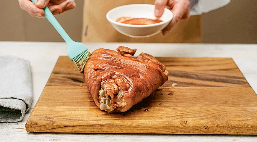 Свиная рулька в пиве