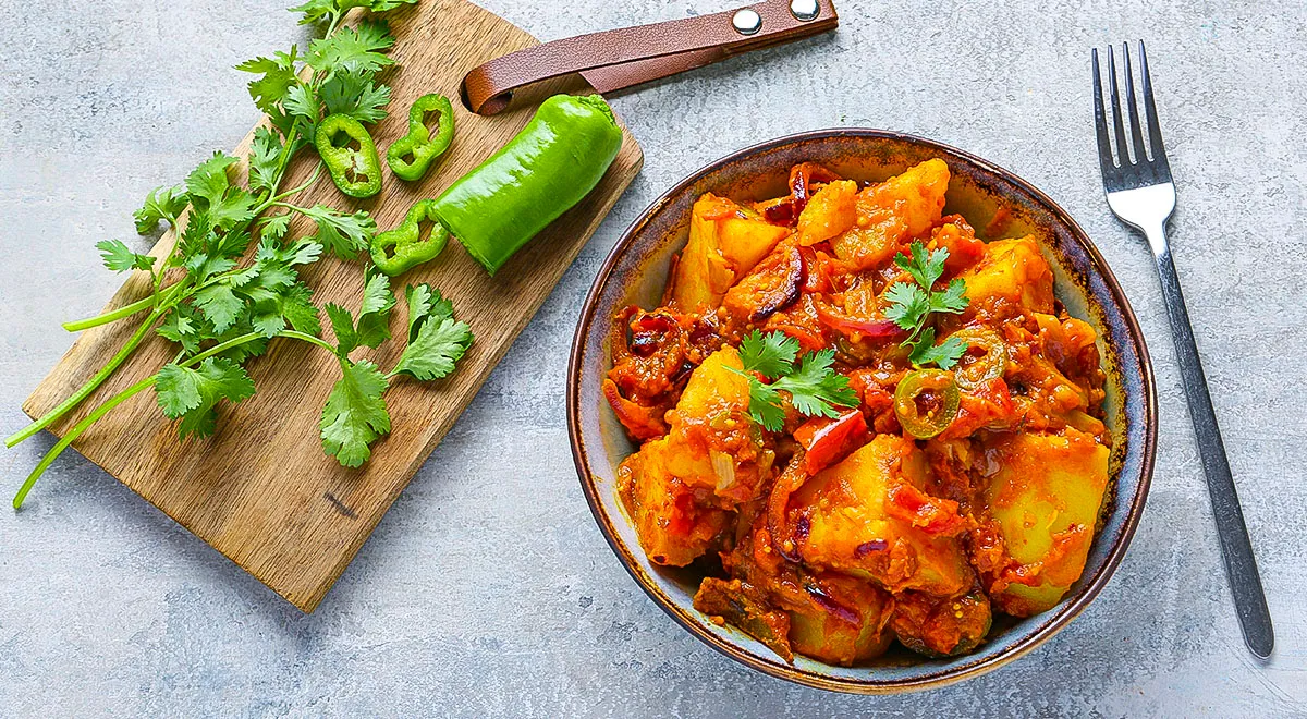 Карри из картофеля