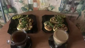 Курица с грибами