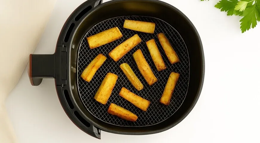 Кабачки в аэрогриле