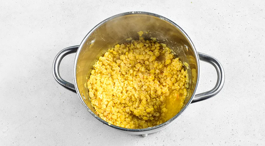 Гороховая каша с курицей