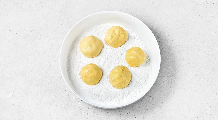 Апельсиновое печенье с трещинками