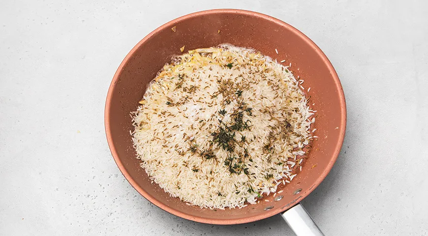 Запеченные куриные голени с рисом в рукаве