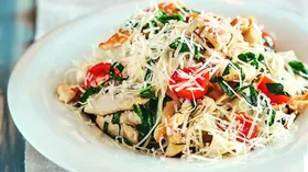 Рецепты с пармезаном, томатами и вином белым