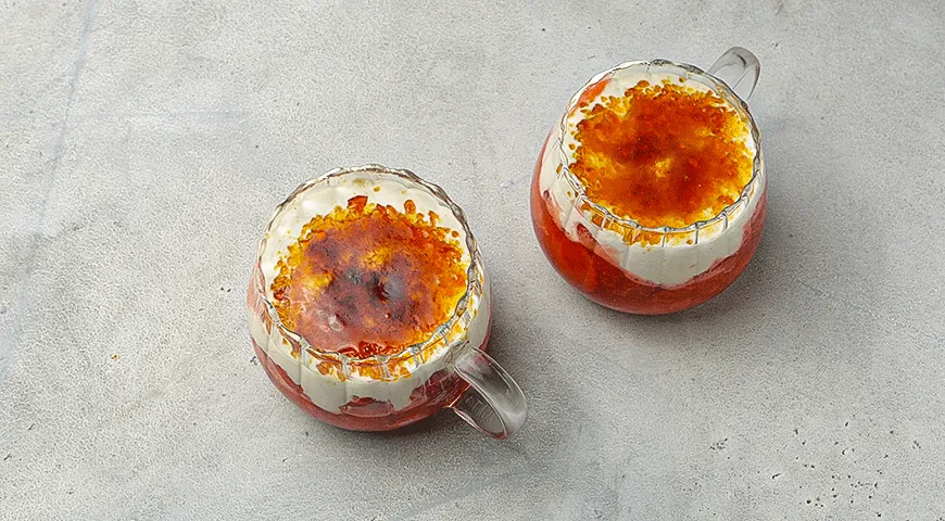 Клубничное брюле