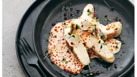 Рецепты с овощами, сливками и икрой