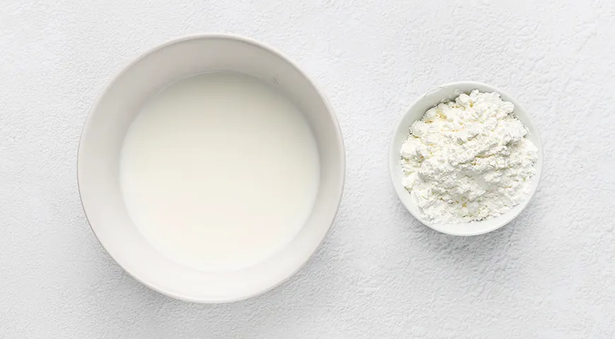 Заварной крем без яиц