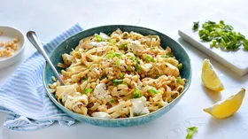 Рецепты с овощами и лапшой рисовой