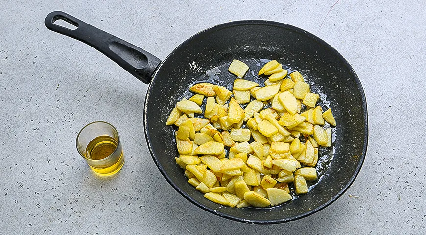 Яблочное суфле с кальвадосом