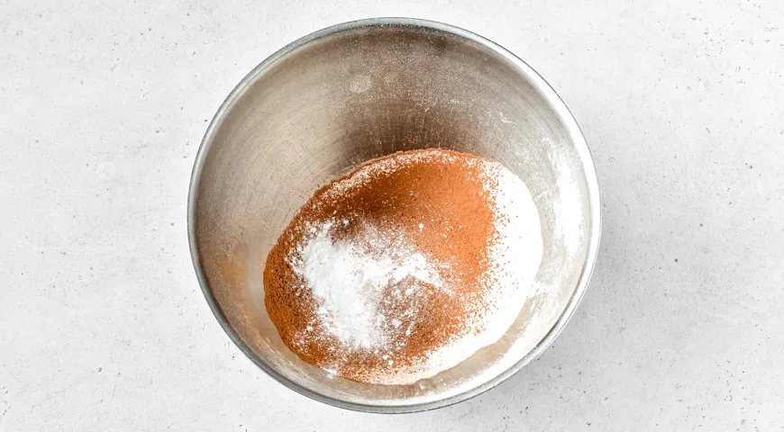 Шоколадный кекс на кефире