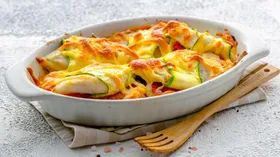 Рецепты с рыбой, сырами и томатами