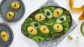 Яйца фаршированные на праздничный стол