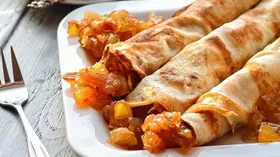 Рецепты с приправами, мукой пшеничной и коньяком