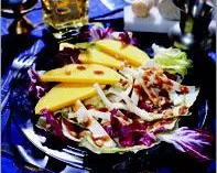 Рецепты с молочной продукцией, фруктами и салатом