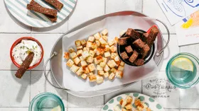 Вегетарианские рецепты с хлебом