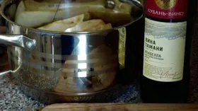Простые рецепты с вином и грушей