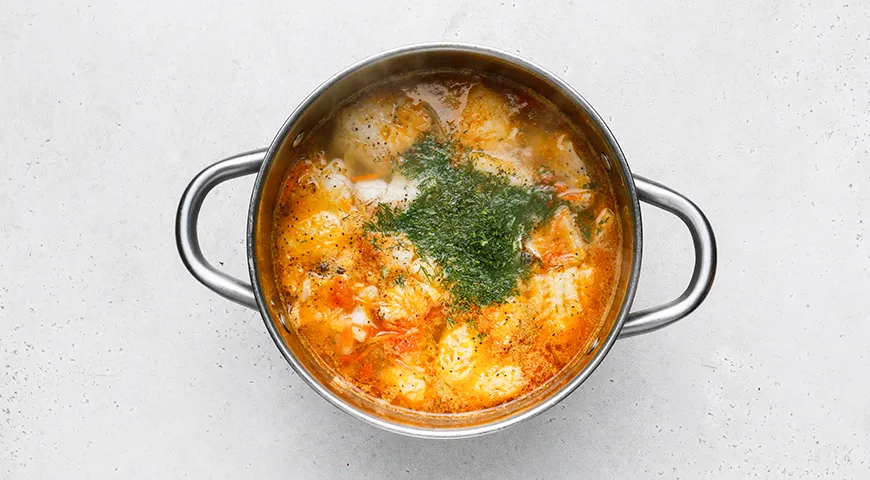 Уха из трески