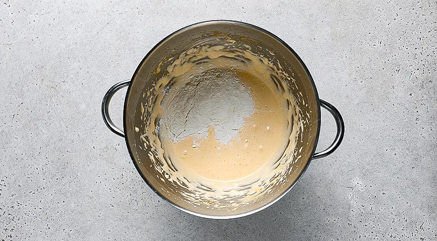 Тарт с нектаринами