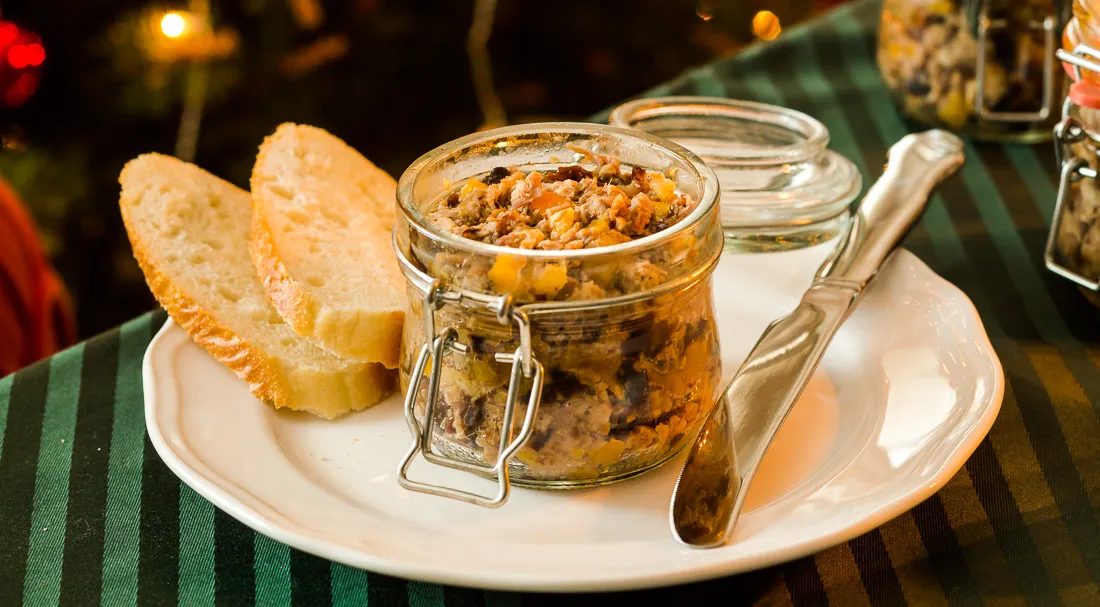 Рецепт риета из утки с бренди