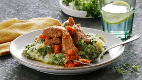 Рецепты со свининой, крахмалом и соусами