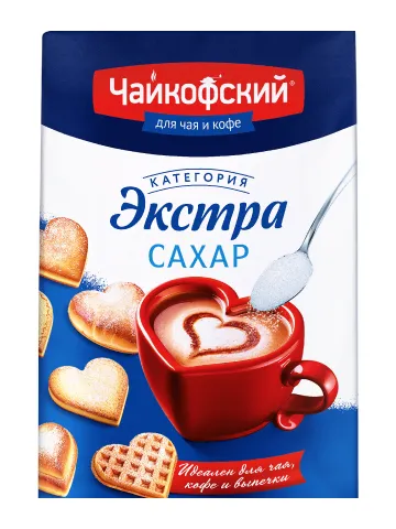 «Чайкофский» Сахар-песок рафинированный 900г