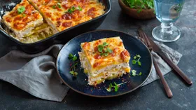 Рецепты с твёрдыми сырами, сливками и курятиной