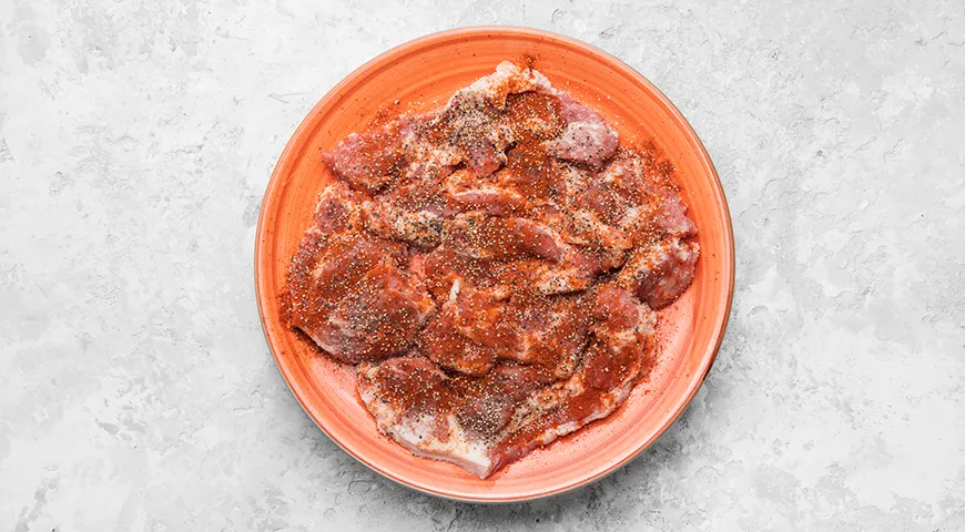 Заливной пирог с картошкой и мясом
