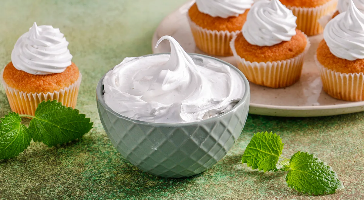 Белковый крем для торта