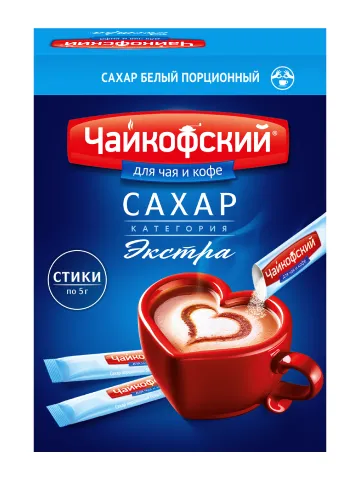 «Чайкофский» Сахар порционный в стиках 300г