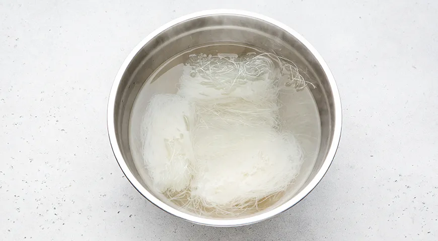 Фунчоза с фаршем