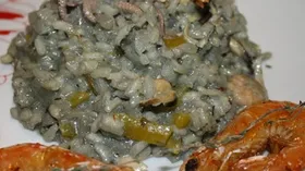 Рецепты с морепродуктами, вином и рисом