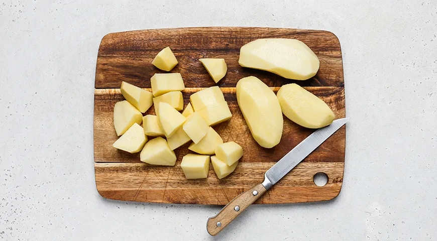 Свиные рёбрышки, запечённые с картошкой (в рукаве)