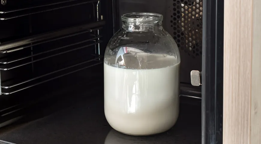 Домашний творог из молока в духовке