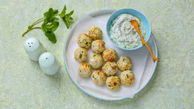 Фрикадельки из индейки с фетой