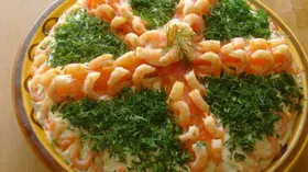 Рецепты с яйцом куриным, томатами и креветками